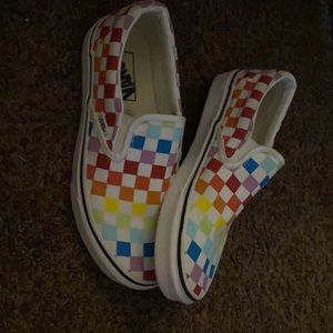rainbow vans